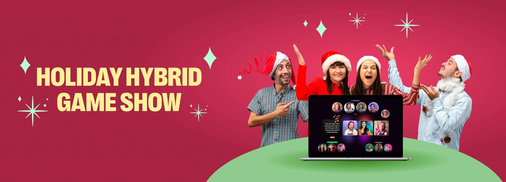 Banner image of The Go Game Holiday Hybrid Game Show experience